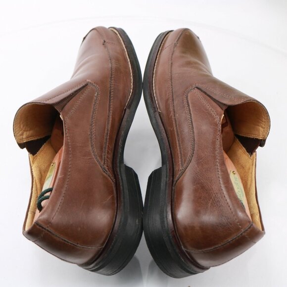 Sandro Moscoloni Mens Jacob Venetian Loafer Size 9 D Tan Leather Slip On Shoe - Picture 8 of 12